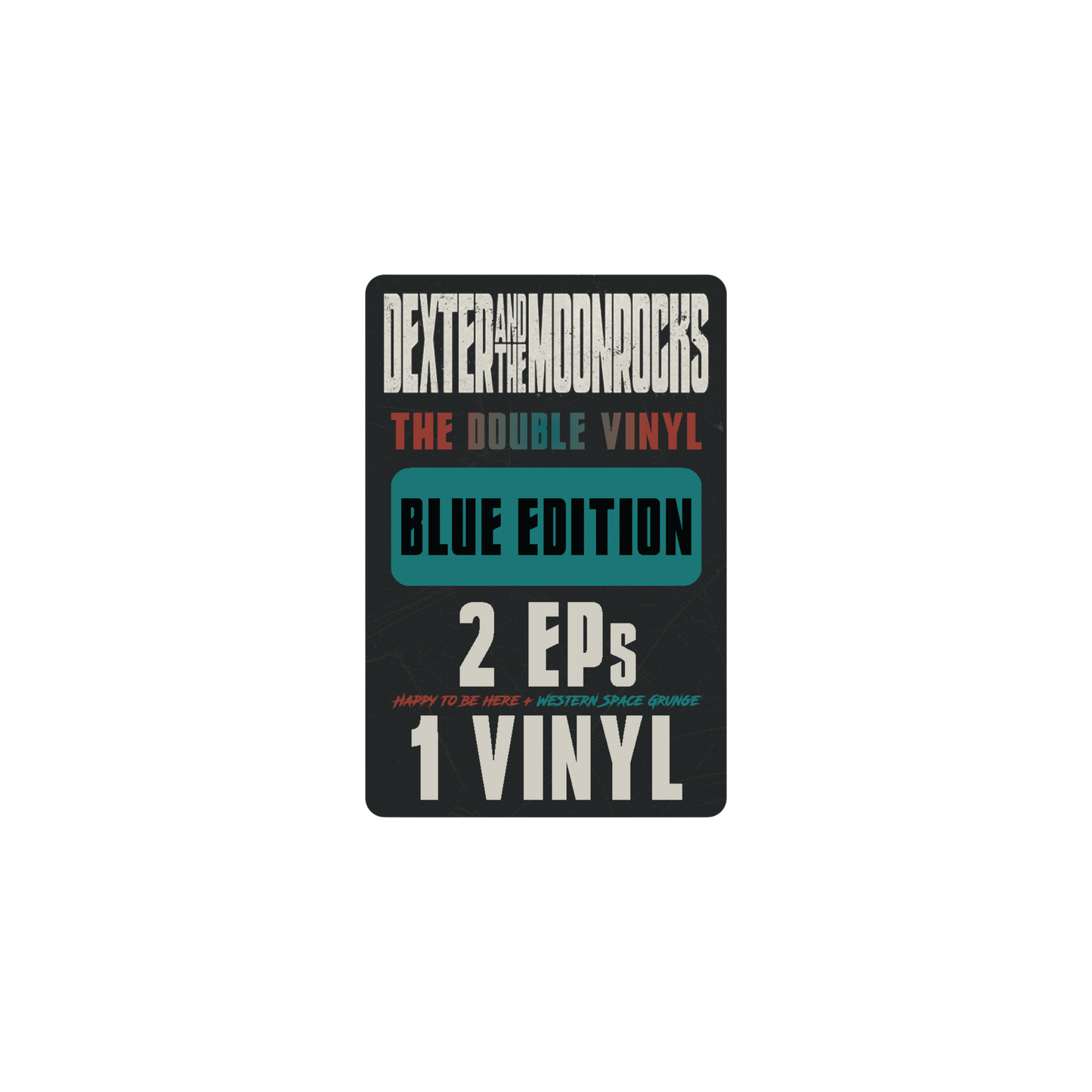 The Double EP Vinyl - Blue