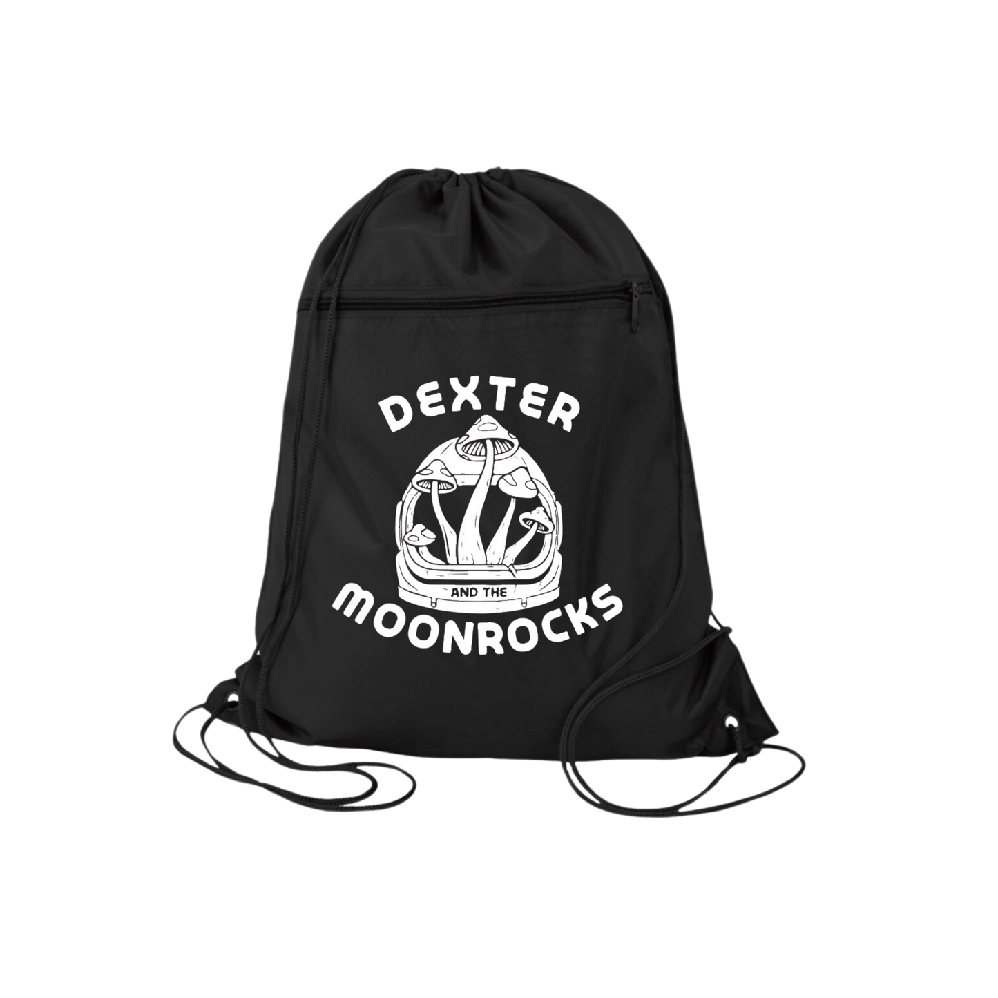 Mushroom Helmet Drawstring Bag