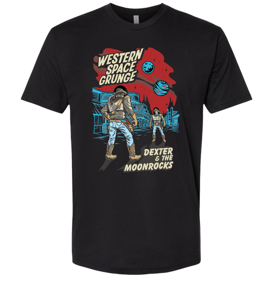 Western Space Grunge T Shirt