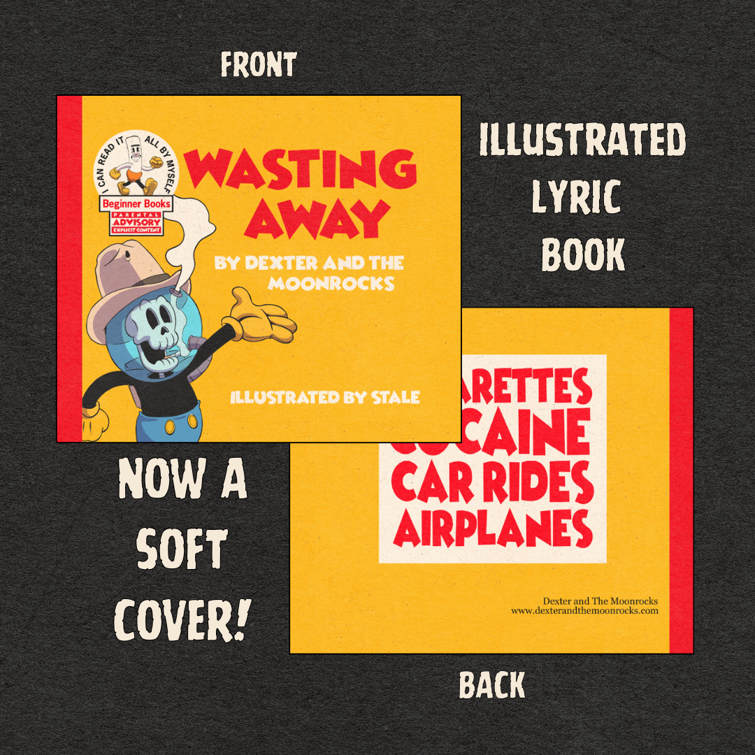 Wasting Away Lyric Book (NSFW) Soft Cover