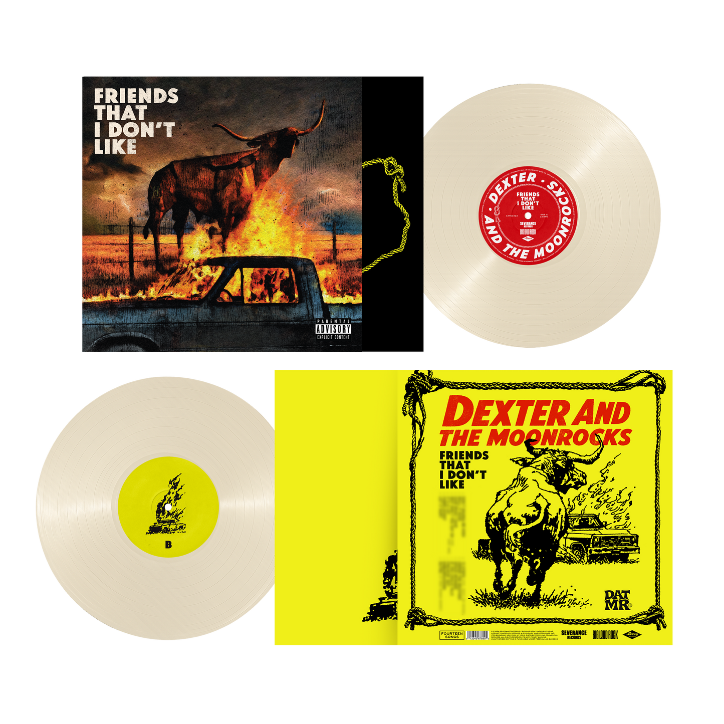 PREORDER Friends That I Don't Like Vinyl-Cream White