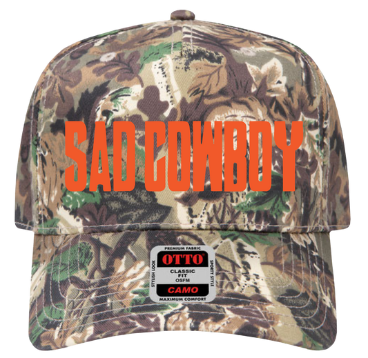 Camo Sad Cowboy Hat