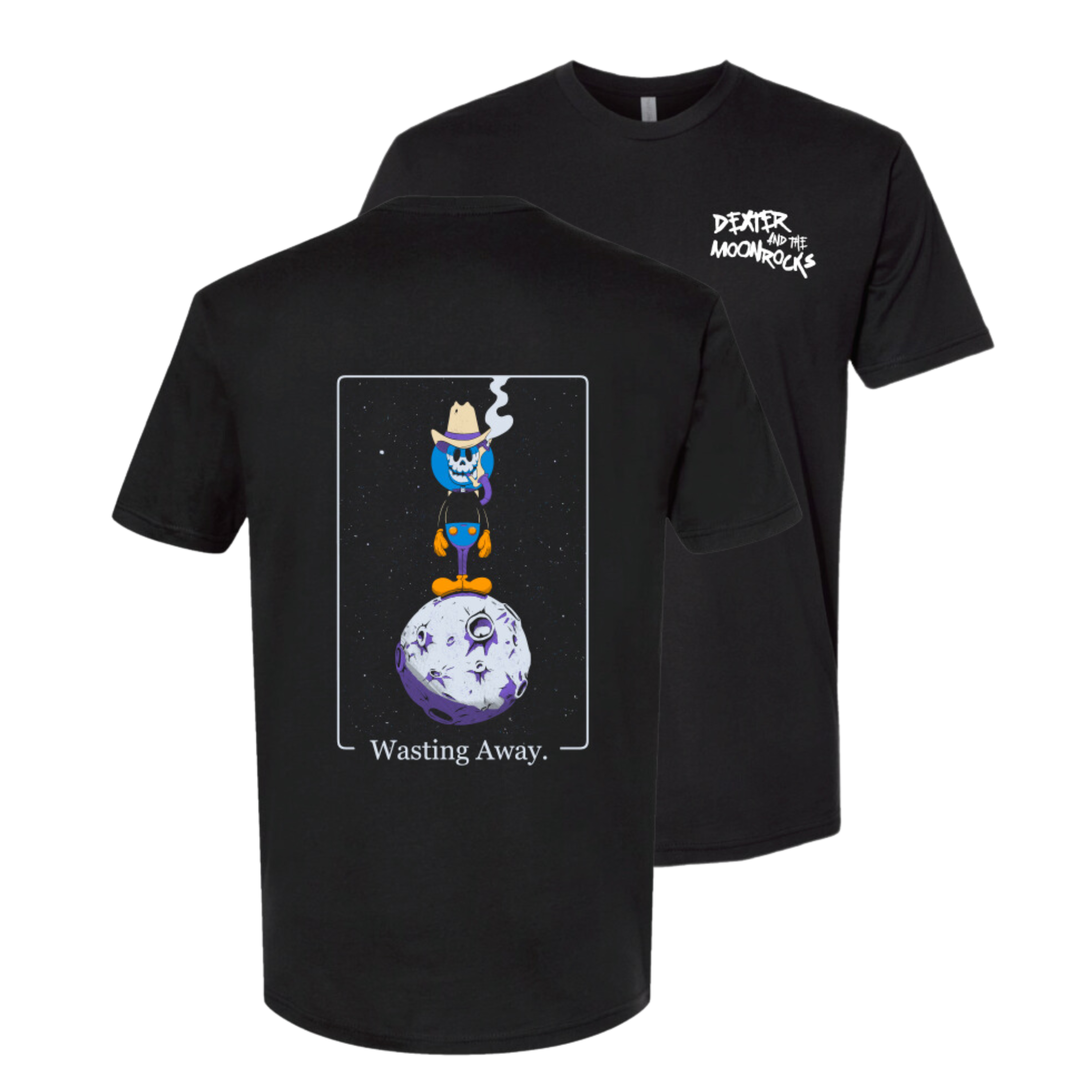ヤスユキ　イシイ Dexter & Sinister 刺繍ロゴ Tシャツ Wasting Away T-Shirt – Dexter and The Moonrocks