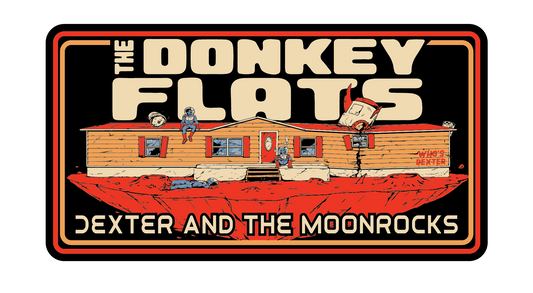 Donkey Flats Sticker
